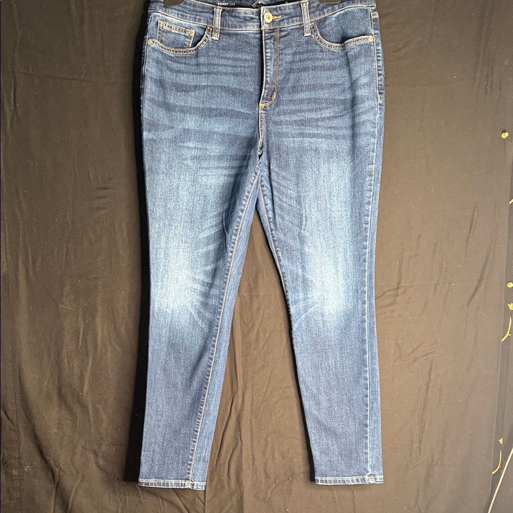 St. John's Bay Dark Blue Skinny Jeans